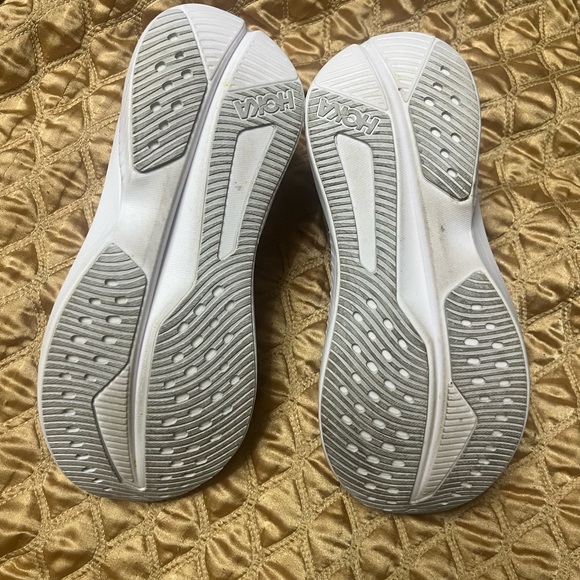 Hoka Lavender and White Athletic Sneakers - Picture 4 of 6